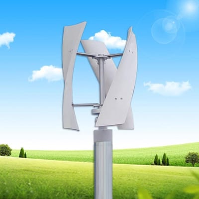 Windturbine Generator - Windmolen Energie - Energie Opwekken - Geluidsarme Werking - 200W 24V - Meerkleurig