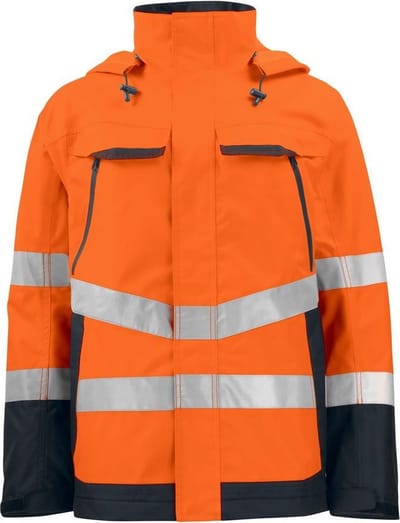 ProJob 6440 SIGNALISATIE REGENJAS EN ISO 20471 KLASSE 3 646440 - Oranje/Zwart - 4XL