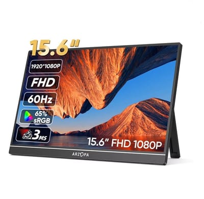 UrbanSelect - Portable monitor - Haarscherpe Full HD - Brede kijkhoek