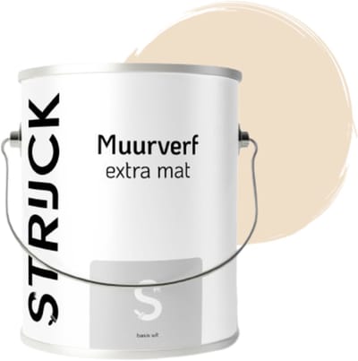 STRIJCK Muurverf Extramat - Room - 130Y-1 - 2.5 liter