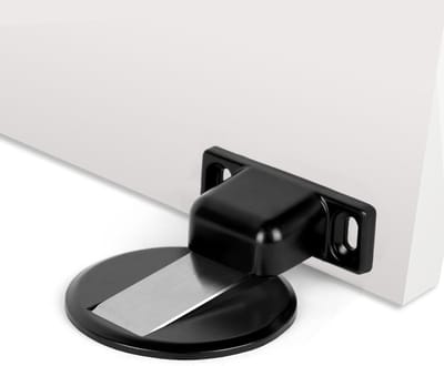Robuuste Magnetische Deurstoppers 2-Pack, Onzichtbare Vloermagneten voor Deuren, Zelfklevende en Verstevigde Deurbeschermers voor Thuis en Kantoor