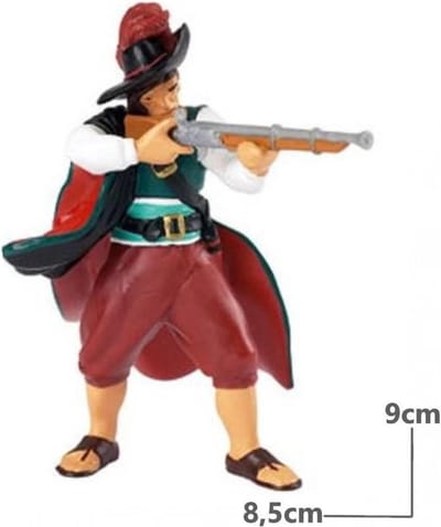 Speelfiguur - Mens - Piraat - Met musket*