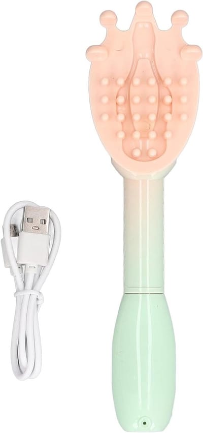 Verlengbare Elektrische Rugkrabber met Vibratie voor Jeukverlichting en Ergonomische Handgreep, Ideaal voor Ontspanning en Massage