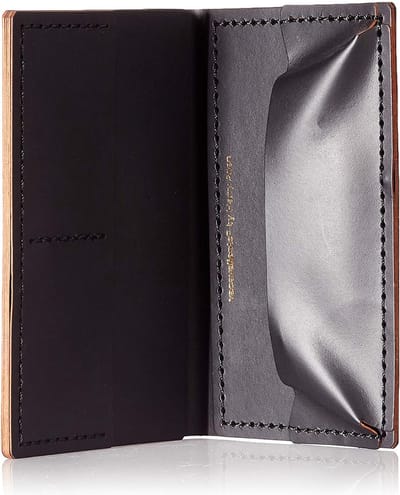 Vacavaliente - Stack Telefoonhoes S4 (by Harry Allen) - Gerecycled Leer - Zwart
