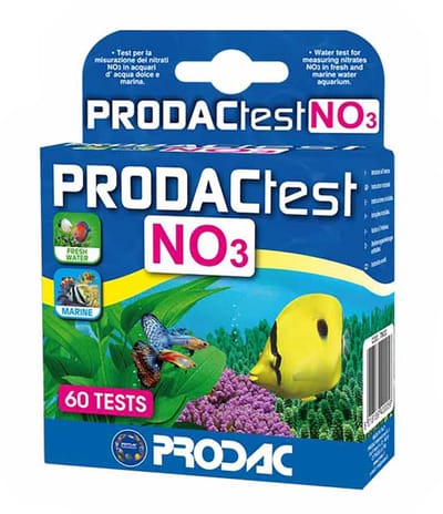 Test NO3 Prodac (Zoet/Zout water)