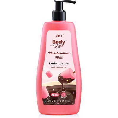 Pruim BodyLovin' Marshmallow Melt Bodylotion, Sheaboter & Vitamine B5 Voor Diepe Hydratatie, Niet Vet, Zachte & Stralende Huid, Voor Droge tot Zeer Droge H white