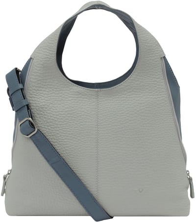 Voi Boston Kirsten Schoudertas Leer 32 cm - Dames - ocean-marmor