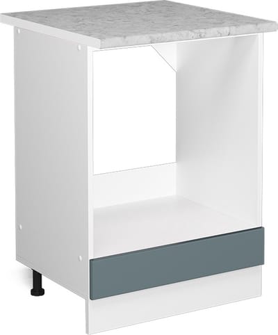 Vicco R-Line Ovenombouwkast – 60 cm, WB Marmer Blauw-grijs