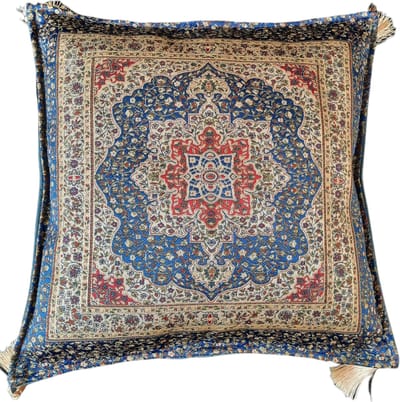 Kussenhoes 43x43 cm | Authentieke Turkse Motieven | Luxe Chenille Stof