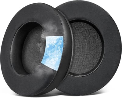 Vervangende Cooling-Gel Oorkussens voor Razer Blackshark V2 X en HyperSpeed Headset, Geluidsisolerende Earpads met Hoge Dichtheid en Comfortabele Cushions