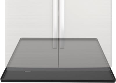 Koelkastmat Wasmachinebak - Lekvrije Onderlegger - Apparaat Beschermen - Geavanceerde Vloerbescherming - 60x60x1.5cm - Grijs