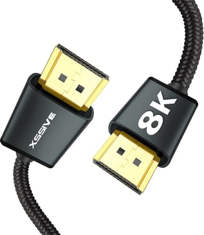 8K HDMI Kabel - HDMI 2.1 - Ultra High Speed - HDR - 8K 60Hz / 4K 120Hz / 2K 144Hz / 1080P 144Hz of 165Hz - Geschikt voor HDMI kabel PS5 120hz , Monitor , Soundbar , Samsung , LG , Sony TV - HDMI-kabel