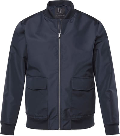 JP 1880 - Heren - Blouson licht en veelzijdig collegekraag 2-weg zakken - Navy blauw - Maat XL