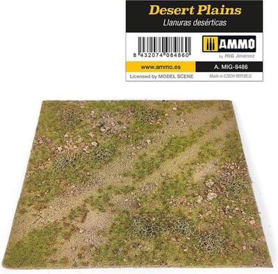 AMMO by Mig Jimenez Modelbouwdecoratie - MIG 8486 Desert Plains - Mat for Diorama Accessoires set