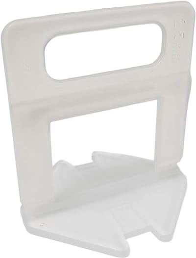 Tegel Nivelleringssysteem - Legsysteem Hulpmiddel - Vlakke Tegels Plaatsen - Voor Tegeldiktes 3-12mm - 2000 Stuks - Transparant