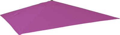 Vervangende hoes voor zweefparasol MCW-A96, parasolhoes, 3,5x3,5m (Ø4,95m) polyester 4kg ~ paars-paars
