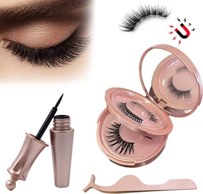 Magnetische Wimpers met Magnetic Eyeliner en Draagbare Spiegels - Valse Wimpers - Magnetic Lashes - Nep Wimpers - wimperlifting set