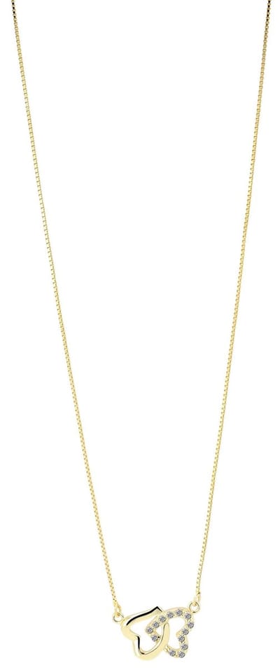 AKZENT Akzent dames ketting met hanger "Pina" uit 925 Sterlingzilver, gerhodineerd, duurzaam