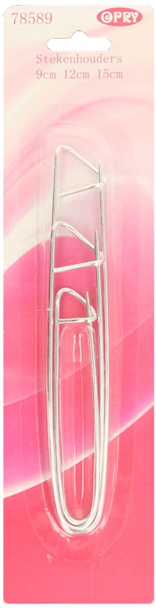 Opry stekenhouders 9, 12 en 15 cm