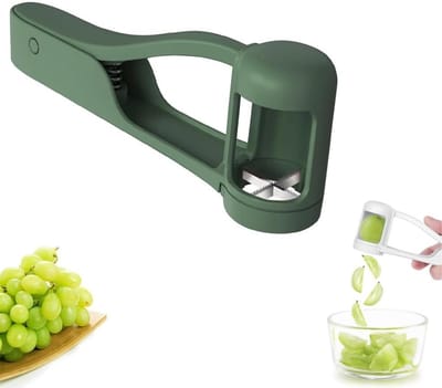Veilige en gemakkelijke fruit snijder voor kinderen - Snijd druiven, kersen en tomaten snel voor snacks
