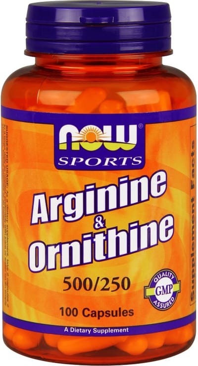 Now Foods Arginine/Ornithine (100) Standard - Aminozuren - Aminozuur-Mix