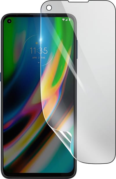 3mk, Geschikt voor Motorola Moto G9 Plus, Schokbestendige Hydrogel Screenprotector, Transparant