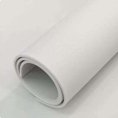 Schuimplaten - Ambachtelijke platen - Creatief knutselen - 10 levendige kleuren - 1x2 meter - Wit