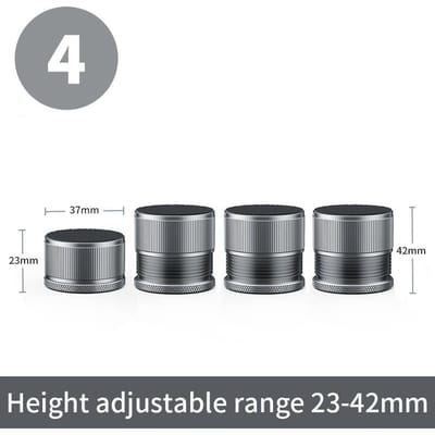 Rehausseurs Robuste Protection Anti-Vibrations Pieds de Meubles Multi-Fonction Haute Qualité Pieds de Meubles de Maison Accessoires Lit Réglable