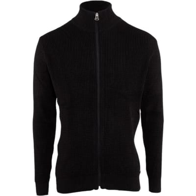 Kronstadt Abel Zip Casual sweater heren Zwart 2XL