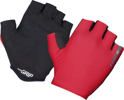 GripGrab - Aerolite InsideGrip Korte Vinger Zomer Race Fietshandschoenen zonder Padding - Rood - Unisex - Maat S