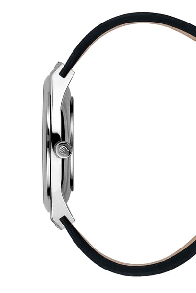 ORPHELIA OR71905 - Horloge - Leer - Zwart - 41 mm