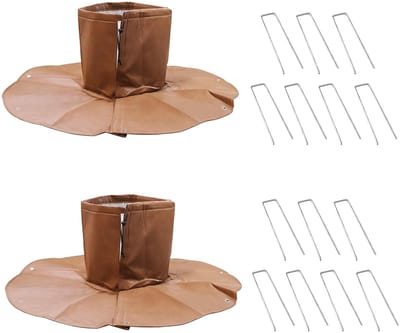 Unyqoos® Herbruikbare winterbescherming voor palmwortels met isolatie en trekkoord