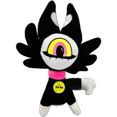 Keekee Spel Anime Pluche Speelgoed Anime Figuur Kat Pluche Poppen Knuffeldieren Kinder Speelgoed Cadeaus Verjaardag Decoratie Halloween Cadeaus white