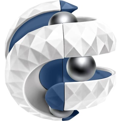 Trackball decompressiespeelgoed creatief speelgoed voor kinderen met autisme trackball kubus anti-druk sensorisch speelgoed oneindige flip