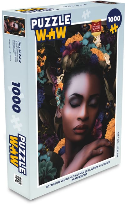 Puzzel Vrouwen - Bloemen - Kleur - Legpuzzel - Puzzel 1000 stukjes volwassenen