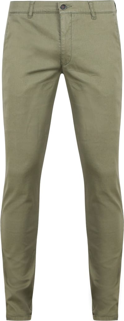 Suitable Chino broek Pico Groen - Maat 54 - Heren - Mannen broeken