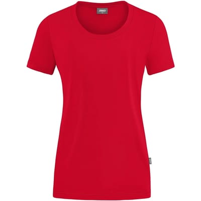 Jako Organic Stretch-T-Shirt Dames - Rood | Maat: 34