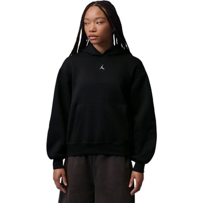 Jordan Brooklyn Pullover Hoodie Hoodies Dames - Zwart - Maat L - Katoen Jersey