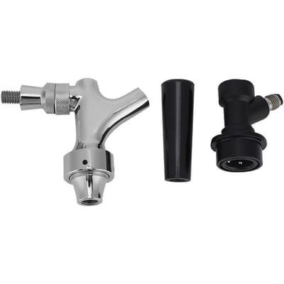 Robinet de fût de bière G5/8 Non Réglable Homebrew Kit de robinet à bière pression Accessoire de brassage pour bar à domicile pub