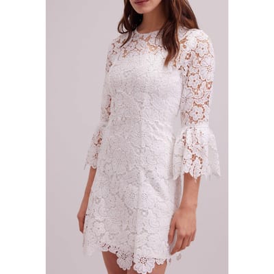 Anne Fontaine Dor White Size: 36 | Mini Dresses Outlet | Dames | Wit