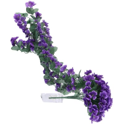 Kunstmatige Blauweregen Hangmand met Gesimuleerde Viooltjes voor Bruilofts- en Huisdecoratie