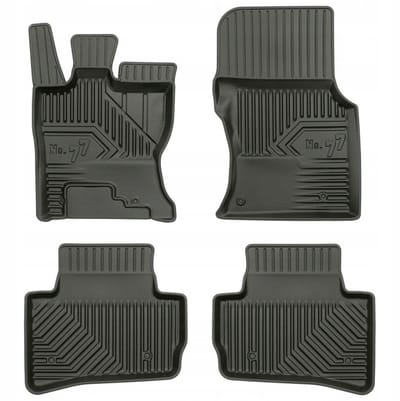 FROGUM No.77 Automatten - Geschikt voor LAND ROVER RANGE ROVER VELAR (vanaf 2017) - 4-delig - TPE Rubber - Zwart
