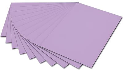 Folia tekenpapier creatief 50x70 cm 130 gr 10 vel lila multicolor.