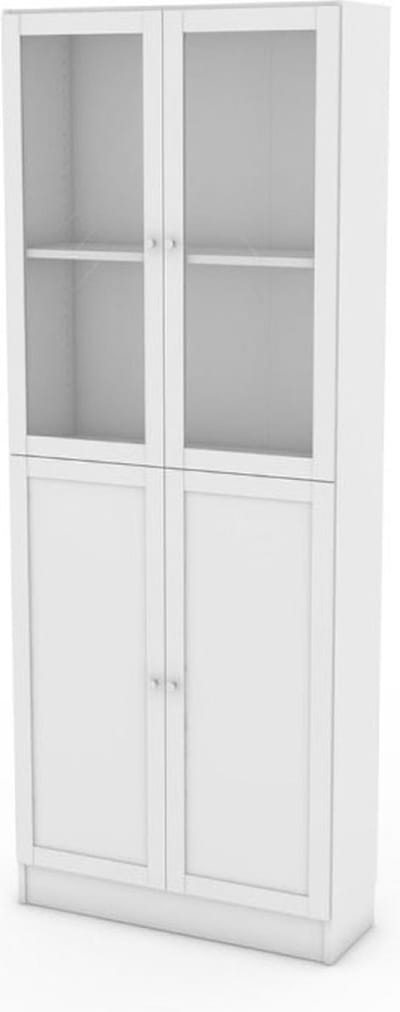 Base kast 4 deuren wit.