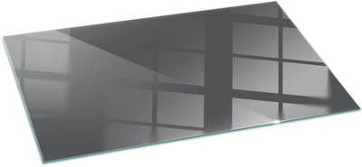 Tulup Kachel Vloerplaat - Kleur Grijsbruin Plaat Voor Onder Kachel - 140 cm x 70 cm - Grijs Vloerplaat Voor Houtkachel - Rechthoek Kachel Vloerplaat - Vloerplaat Voor Kachel - Plaat Onder Houtkachel - Onderplaat Kachel