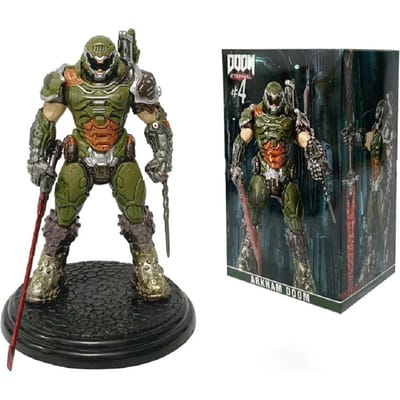 21CM Doom Slayer Eternal Actie Model Collectie Model Beeldje Anime Vernietigingsjager Akam Figurine Bureau Ornament Pvc Speelgoed Cadeau