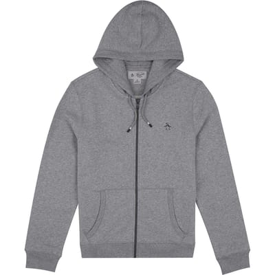 Original Penguin Heren Pete Regular-hoodie (Heide Grijs)