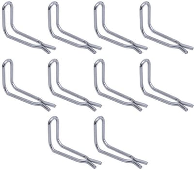 Allecto - Veerklemmen - 10x Roestvrijstalen Veerklemmen voor Karcher
