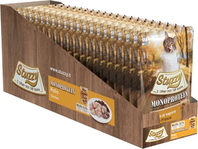 Stuzzy Kattenvoer Monoprotein Kip - 20 x 85 gr - Voordeelverpakking