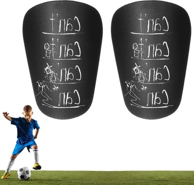 Inovra - Tyqour 1 Paar Mini Scheenbeschermers Voetbal Kinderen, Kleine Mini Scheenbeschermers, Klein Voetbal Scheenbeschermer, Voetbal Scheenbeschermers Scheenbescherming Voetbal voor Kinderen Jongens Meisjes